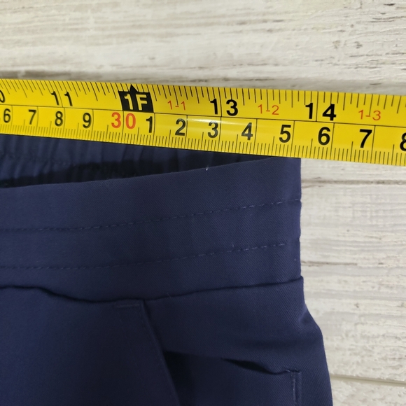FIGS Technical Collection Navy Blue Medical Scrub Set Size XS V-Neck Pocket - Picture 6 of 13